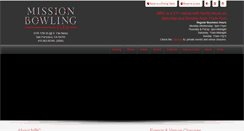 Desktop Screenshot of missionbowlingclub.com